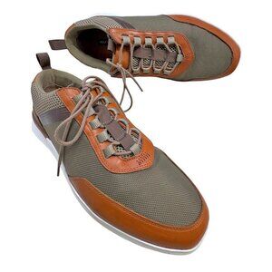 Wolf and Shepherd Crossover Victory Leather Mesh Trainers